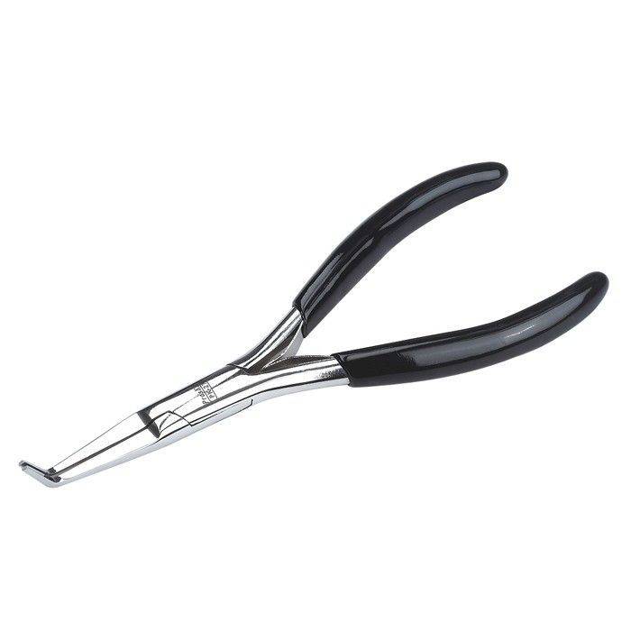 1PK-27: Bent Nose Plier With Smooth Jaw