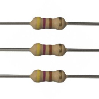 1/4 W Carbon film Resistor