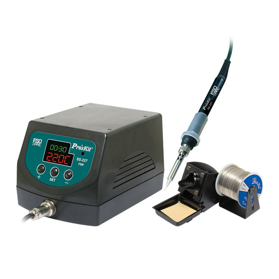 SS-227B : Temperature-Controlled Soldering Station