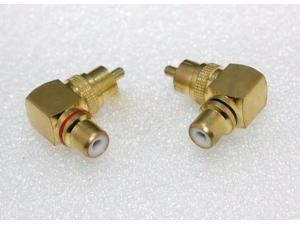 CAP325: RCA PLUG RIGHT ANGLE TYPE GOLD PLATED