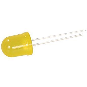 LY 3630: 10mm ROUND TYPE,YELLOW DIFFUSED,EMITTED LIGHT-YELLOW