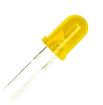 LY 2040: 3mm ROUND TYPE,YELLOW DIFFUSED,EMITTED LIGHT-YELLOW