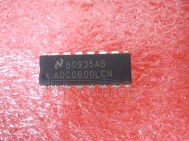 ADC0800LCN: 18 PIN 8 BIT A/D CONVERTER(1 LSB)