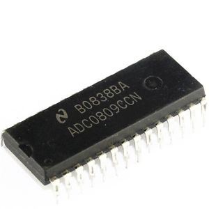 ADC0809CCN: 28PIN 8BIT A/D CONVERTER(8-CHANNEL MPX)