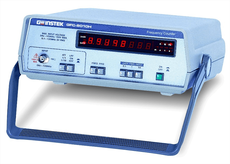 GFC-8010H: DIGITAL FREQUENCY COUNTER RANGE 1 Hz TO 12 Mhz